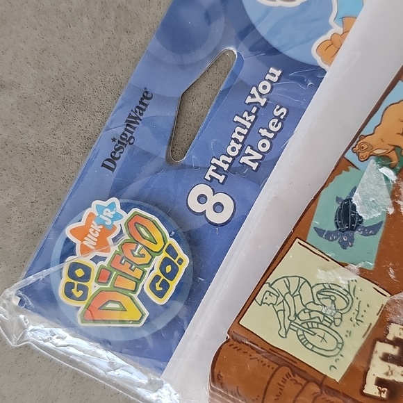 Vintage 2006 Go Diego Go Party Invitations & Thank You Notes - Picture 3 of 11